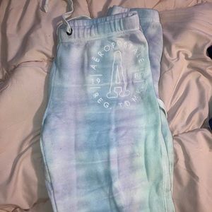 Aeropostal Large Tie-dye Sweatpants